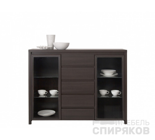 Комод "Модерн-5 ящиков+4 полки"