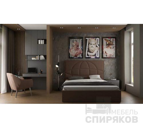 Кровать "Флоренция с мягким изголовьем"