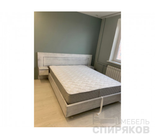 Кровать "Алисинья" парящая, внутри с ящиками