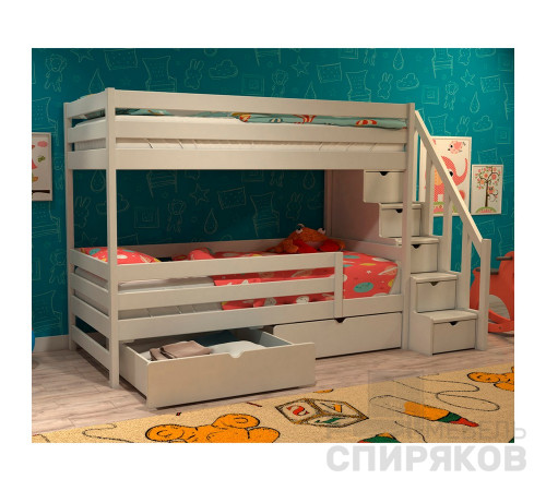 Кровать двухъярусная  "Зебра"