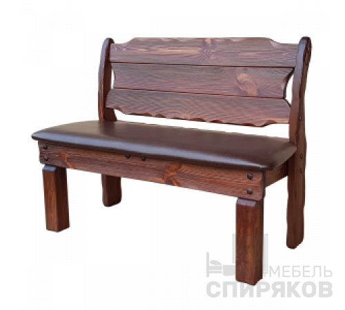Скамья “Добряк ” кожа