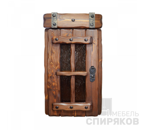 Ящик навесной "Барин" (1 дверь)- брашированный