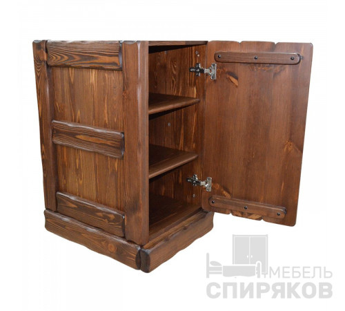 Ящик напольный "Барин" (1 дверь)- брашированный