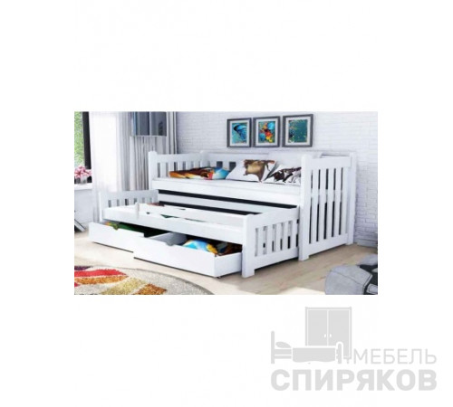 Кровать Аризона-2 выкатная двухъярусная