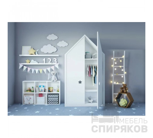 Шкаф домик Зездочка