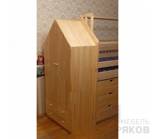 Шкаф домик Бемби