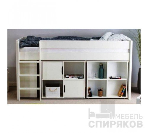 Кровать детская с системой хранения Сандриния