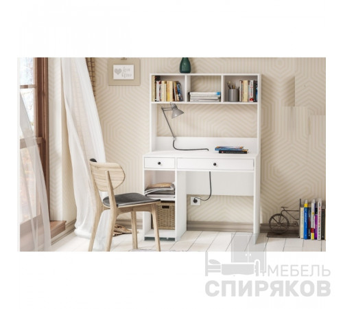 Стол-стеллаж письменный Вираж