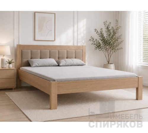 Кровать "Ариша" с мягкой вставкой